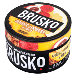 Смесь Brusko Medium - Ананас с Помело и Личи (250 грамм)