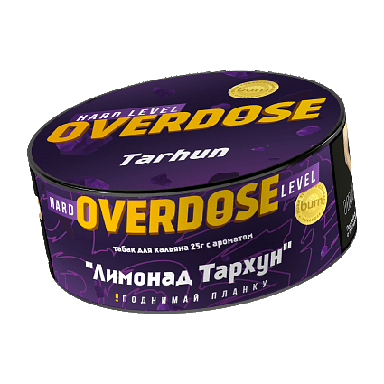 Табак Overdose - Tarhun (Лимонад Тархун, 25 грамм) купить в Казани