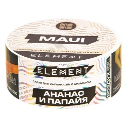 Табак Element Воздух - Maui NEW (Ананас - Папайя, 25 грамм)