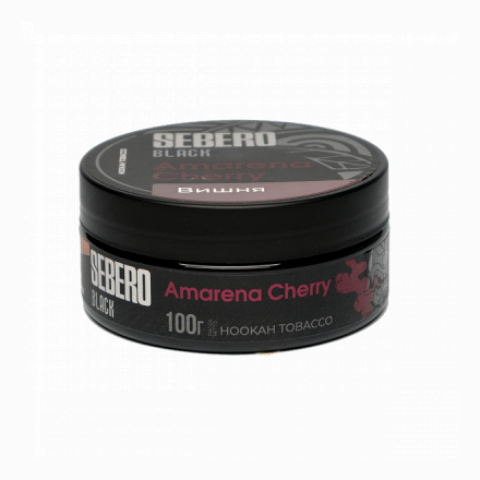 Табак Sebero Black - Amarena Cherry (Вишня, 100 грамм) купить в Казани