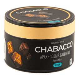 Смесь Chabacco MEDIUM - Peanut Bar (Арахисовый Батончик, 50 грамм)