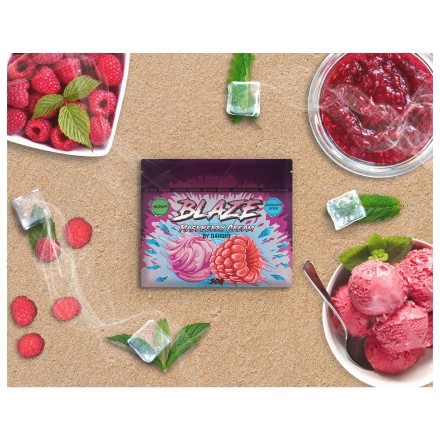 Смесь Blaze Medium - Raspberry Cream (Малиновое Мороженное, 50 грамм) купить в Казани
