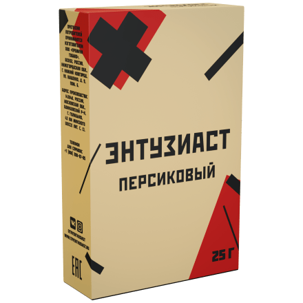 Табак Энтузиаст - Персиковый (25 грамм) купить в Казани