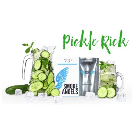 Табак Smoke Angels - Pickle Rick (Рик Огурчик, 100 грамм) купить в Казани