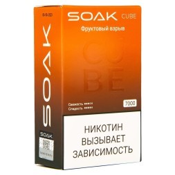 SOAK CUBE - Фруктовый Взрыв (7000 затяжек)