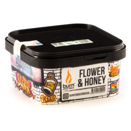 Табак Burn - Flower &amp; Honey (Мед с Полевыми Цветами, 200 грамм) купить в Казани