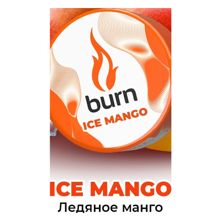 Табак Burn - Ice Mango (Ледяное Манго, 200 грамм) купить в Казани