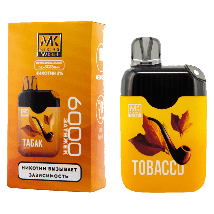 MIKING - Табак (Tobacco, 6000 затяжек) купить в Казани