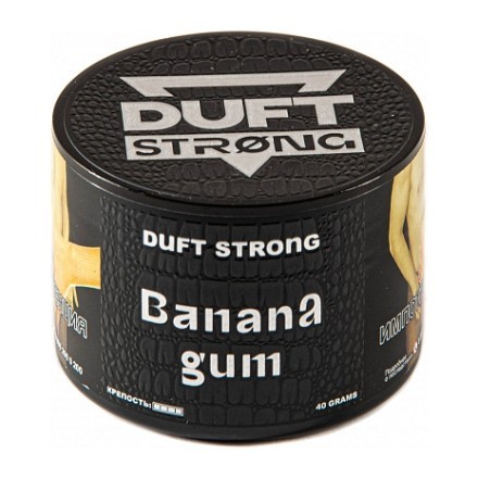 Табак Duft Strong - Banana Gum (Банановая Жвачка, 40 грамм) купить в Казани