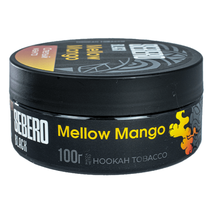 Табак Sebero Black - Mellow Mango (Спелый Манго, 100 грамм) купить в Казани