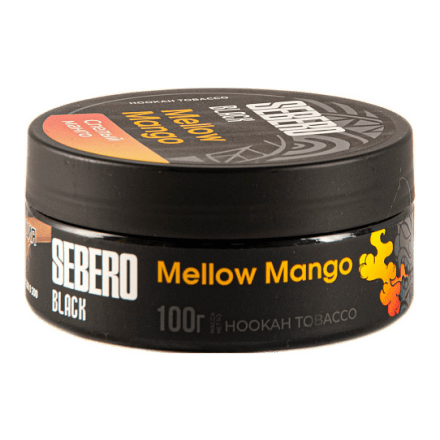 Табак Sebero Black - Mellow Mango (Спелый Манго, 100 грамм) купить в Казани