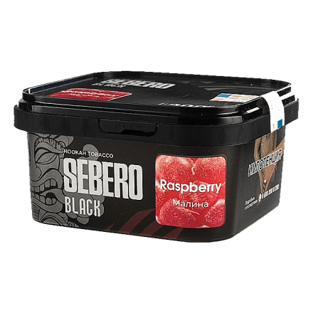 Табак Sebero Black - Raspberry (Малина, 200 грамм) купить в Казани