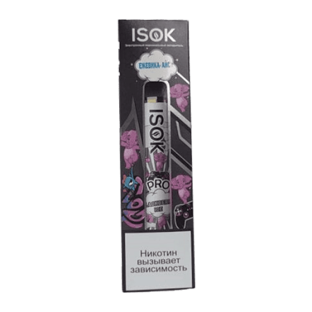 ISOK PRO - Ежевика Айс (Blackberry Ice, 2000 затяжек) купить в Казани