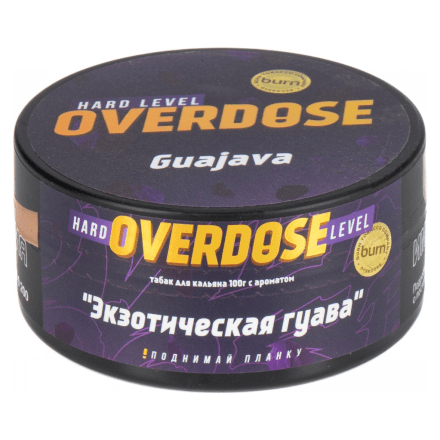 Табак Overdose - Guajava (Экзотическая Гуава, 100 грамм) купить в Казани