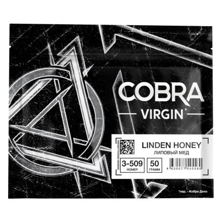 Смесь Cobra Virgin - Linden Honey (3-509 Липовый Мед, 50 грамм) купить в Казани