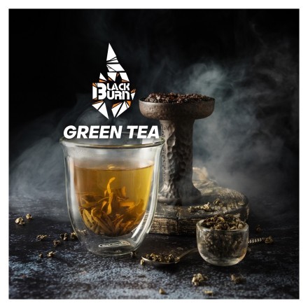 Табак BlackBurn - Green Tea (Зеленый Чай, 100 грамм) купить в Казани