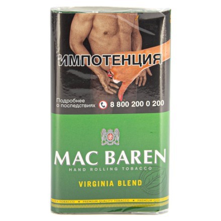 Табак сигаретный Mac Baren - Virginia Blend (40 грамм) купить в Казани