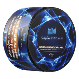 Табак Sapphire Crown - Roibos Creme Caramel (Чай Ройбуш с Карамелью и Персиком, 25 грамм)