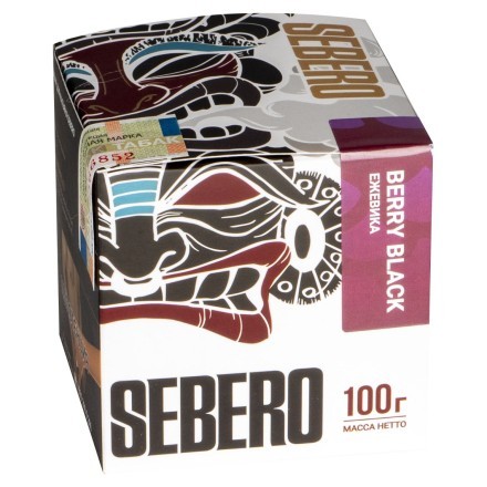 Табак Sebero - Berry Black (Ежевика, 100 грамм) купить в Казани