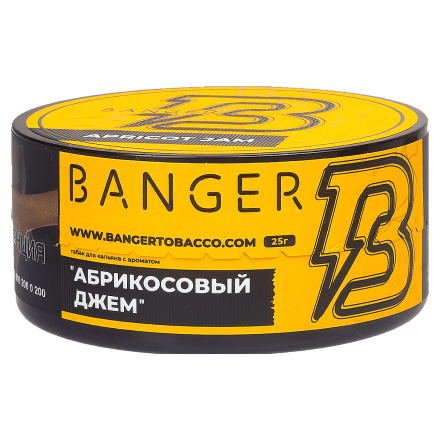Табак Banger - Apricot Jam (Абрикосовый Джем, 25 грамм) купить в Казани
