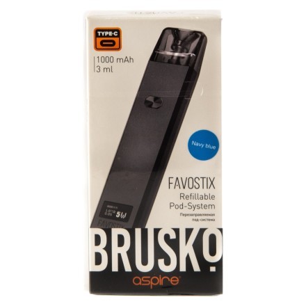 Электронная сигарета Brusko - Favostix (Синий) купить в Казани