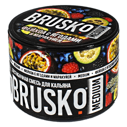 Смесь Brusko Medium - Фейхоа с Ягодами и Маракуйей (250 грамм)