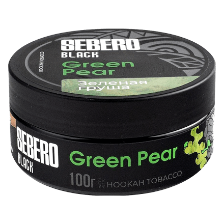 Табак Sebero Black - Green Pear (Зелёная Груша, 100 грамм) купить в Казани