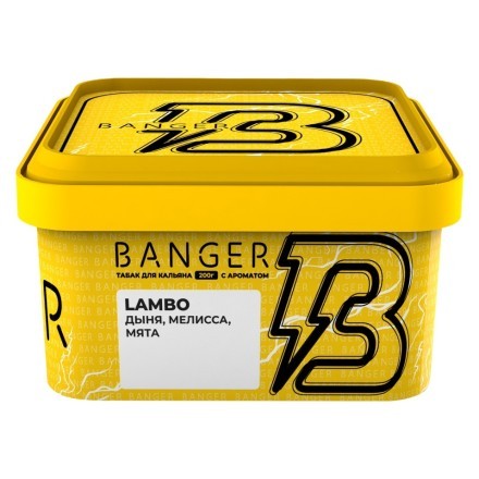 Табак Banger - Lambo (Дыня, Мелисса, Мята, 200 грамм) купить в Казани