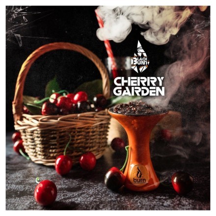 Табак BlackBurn - Cherry Garden (Черешневый Сок, 100 грамм) купить в Казани