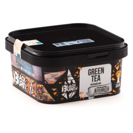 Табак BlackBurn - Green Tea (Зеленый Чай, 200 грамм) купить в Казани