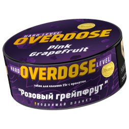 Табак Overdose - Pink Grapefuit (Розовый Грейпфрут, 25 грамм)