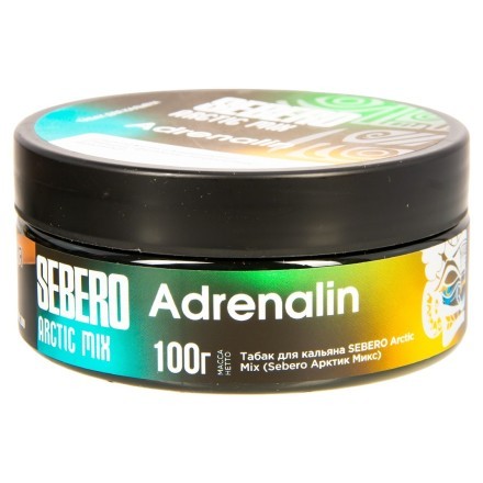 Табак Sebero Arctic Mix - Adrenalin (Адреналин, 100 грамм) купить в Казани