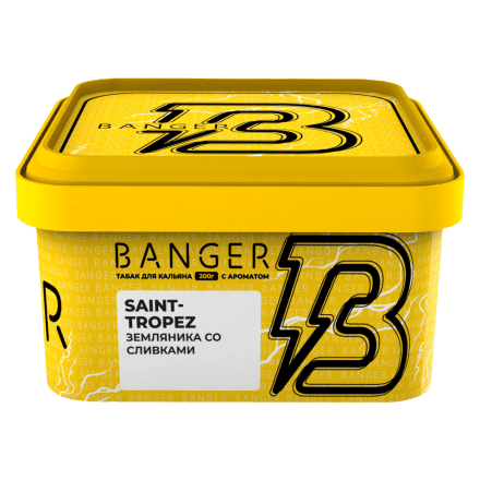 Табак Banger - Saint-Tropez (Земляника со Сливками, 200 грамм) купить в Казани