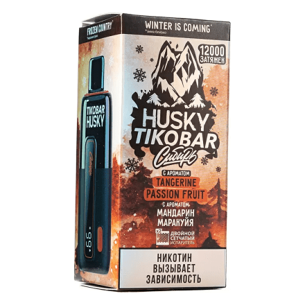 TIKOBAR HUSKY Сибирь - Мандарин Маракуйя (Tangerine Passion Fruit, 12000 затяжек) купить в Казани