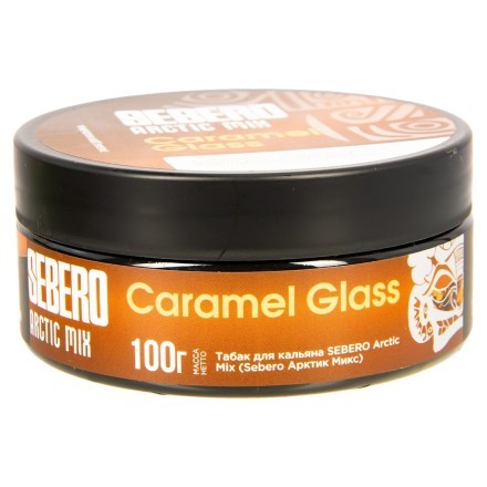 Табак Sebero Arctic Mix - Caramel Glass (Карамел Гласс, 100 грамм) купить в Казани