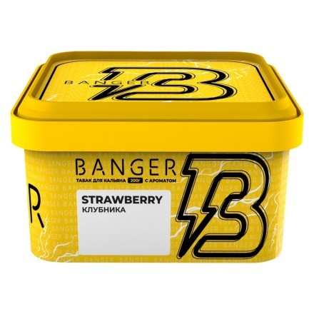 Табак Banger - Strawberry (Клубника, 200 грамм) купить в Казани