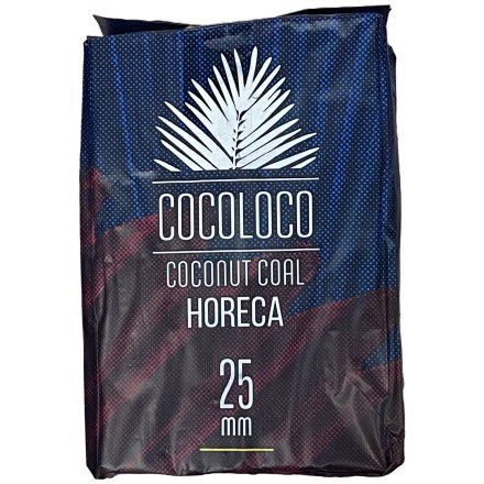 Уголь CocoLoco HORECA (25 мм, 72 кубика) купить в Казани