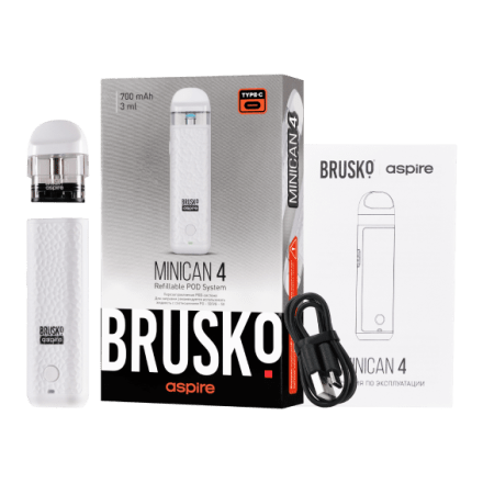 Электронная сигарета Brusko - Minican 4 (Бирюзовый) купить в Казани