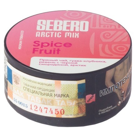 Табак Sebero Arctic Mix - Spice Fruit (Спайс Фрут, 25 грамм) купить в Казани