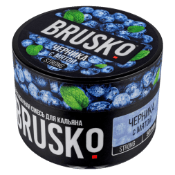 Смесь Brusko Strong - Черника с Мятой (50 грамм)