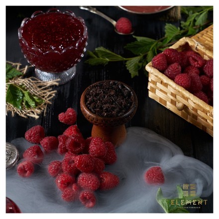 Табак Element Вода - Raspberry (Малина, 100 грамм) купить в Казани