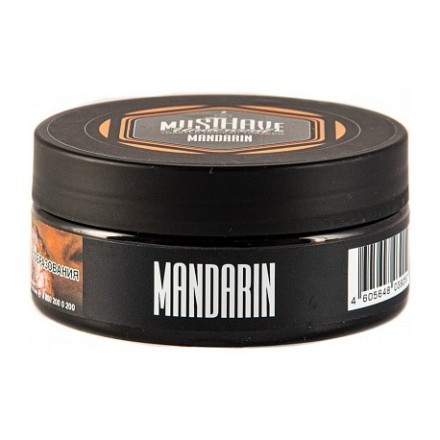 Табак Must Have - Mandarin (Мандарин, 125 грамм) купить в Казани