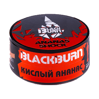 Табак BlackBurn - Ananas Shock (Кислый Ананас, 25 грамм) купить в Казани