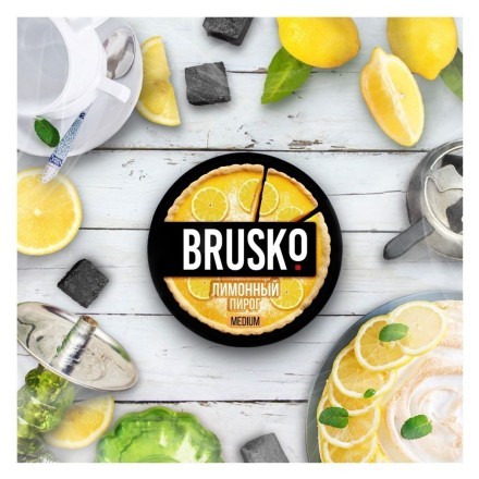 Смесь Brusko Medium - Лимонный Пирог (250 грамм) купить в Казани