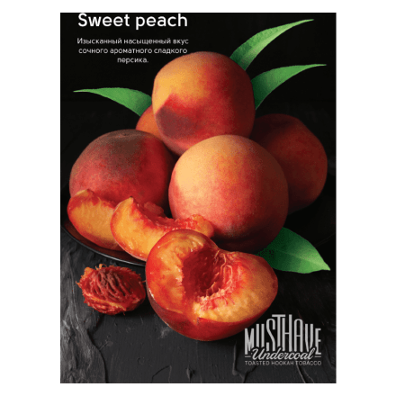 Табак Must Have - Sweet Peach (Сладкий Персик, 25 грамм) купить в Казани