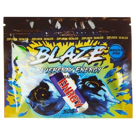 Смесь Blaze Medium - Blueberry Energy (Черничный Энергетик, 50 грамм) купить в Казани